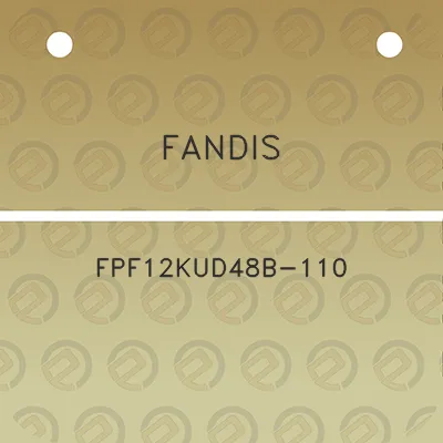 fandis-fpf12kud48b-110