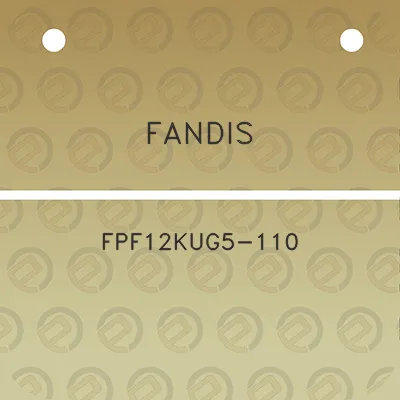 fandis-fpf12kug5-110