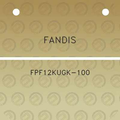 fandis-fpf12kugk-100