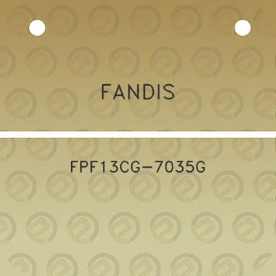 fandis-fpf13cg-7035g