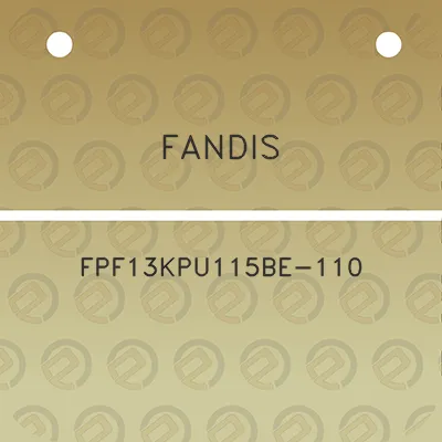 fandis-fpf13kpu115be-110