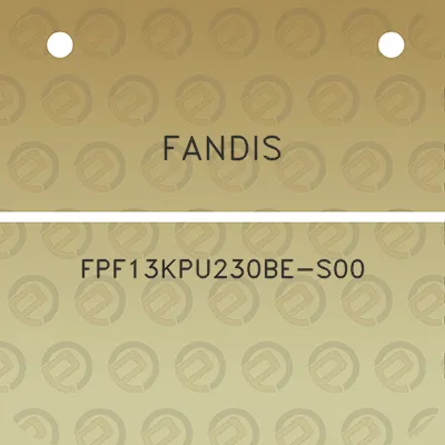 fandis-fpf13kpu230be-s00