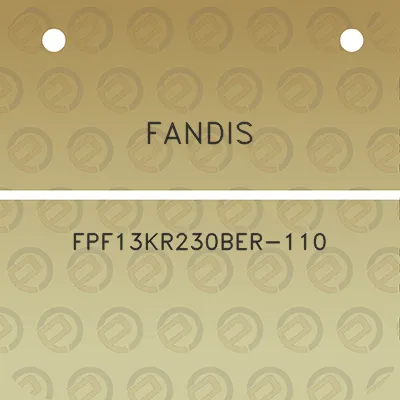 fandis-fpf13kr230ber-110