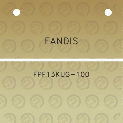 fandis-fpf13kug-100