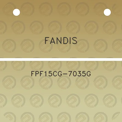 fandis-fpf15cg-7035g