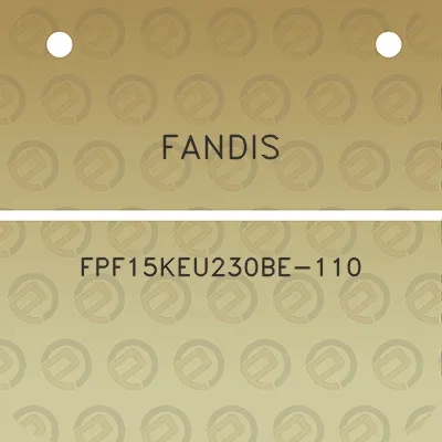 fandis-fpf15keu230be-110