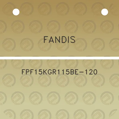 fandis-fpf15kgr115be-120