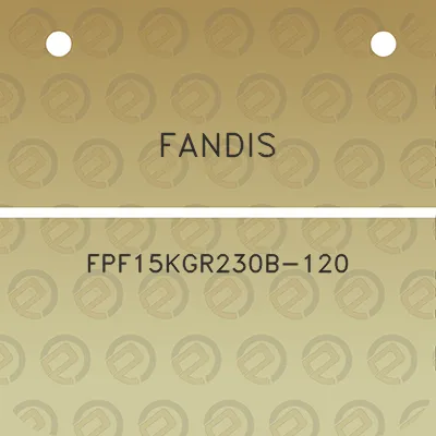 fandis-fpf15kgr230b-120