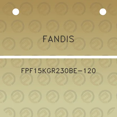 fandis-fpf15kgr230be-120