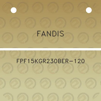 fandis-fpf15kgr230ber-120