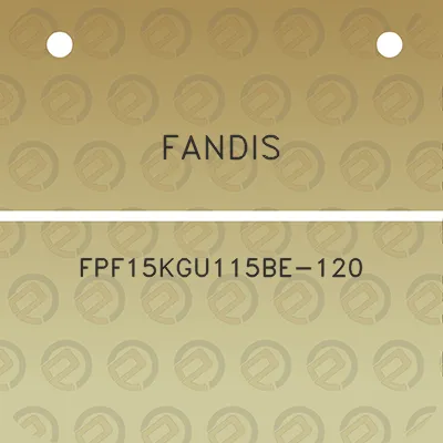 fandis-fpf15kgu115be-120