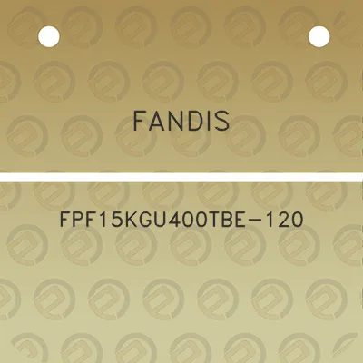 fandis-fpf15kgu400tbe-120