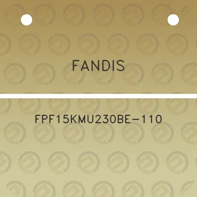 fandis-fpf15kmu230be-110