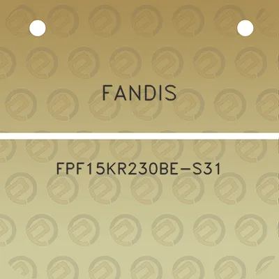 fandis-fpf15kr230be-s31