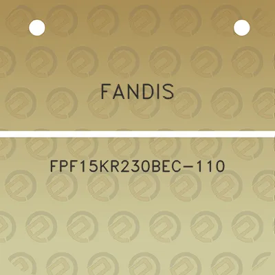 fandis-fpf15kr230bec-110