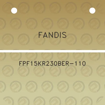 fandis-fpf15kr230ber-110