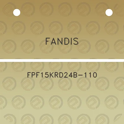 fandis-fpf15krd24b-110