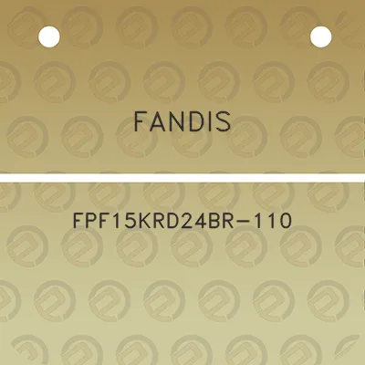 fandis-fpf15krd24br-110