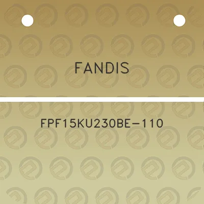 fandis-fpf15ku230be-110