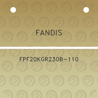 fandis-fpf20kgr230b-110