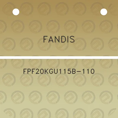 fandis-fpf20kgu115b-110