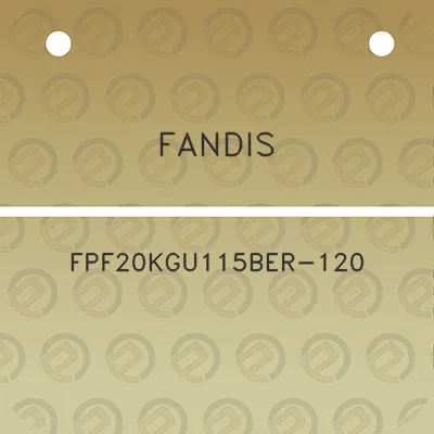 fandis-fpf20kgu115ber-120