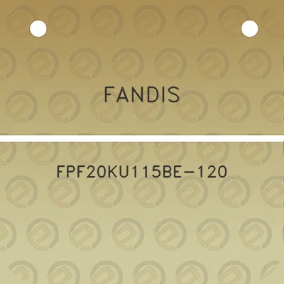 fandis-fpf20ku115be-120