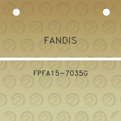 fandis-fpfa15-7035g