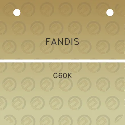 fandis-g60k