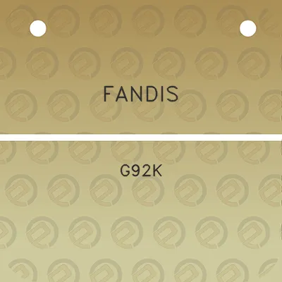 fandis-g92k