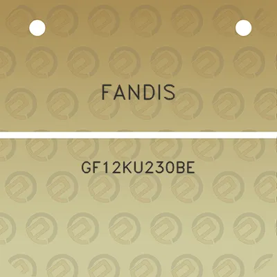 fandis-gf12ku230be