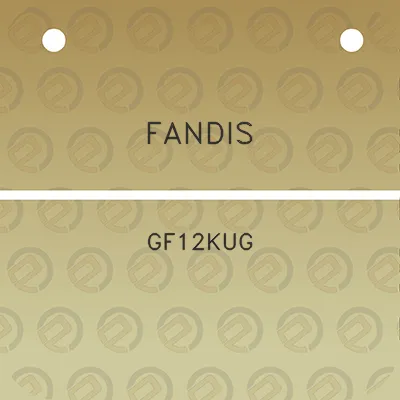 fandis-gf12kug