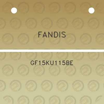 fandis-gf15ku115be