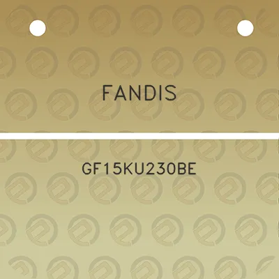 fandis-gf15ku230be