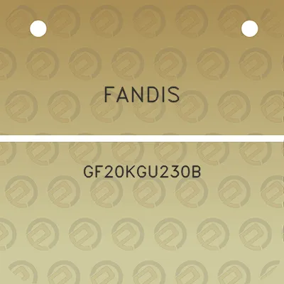 fandis-gf20kgu230b