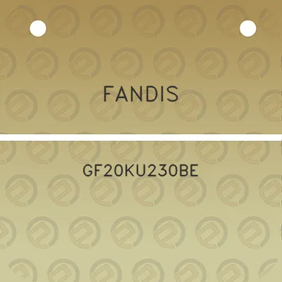 fandis-gf20ku230be