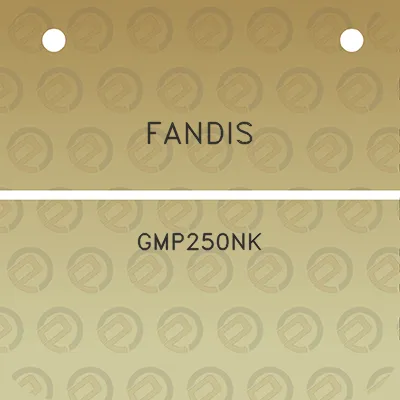 fandis-gmp250nk