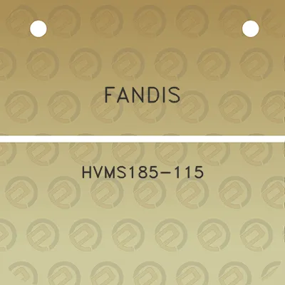 fandis-hvms185-115