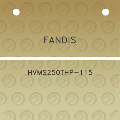 fandis-hvms250thp-115