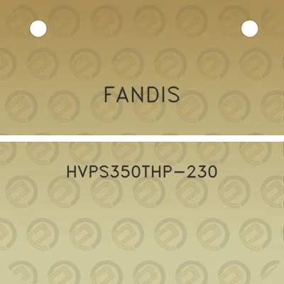 fandis-hvps350thp-230