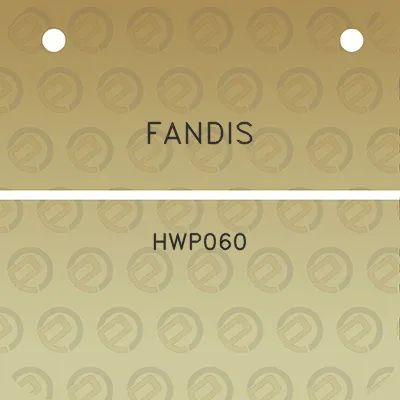 fandis-hwp060