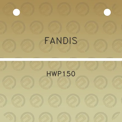 fandis-hwp150