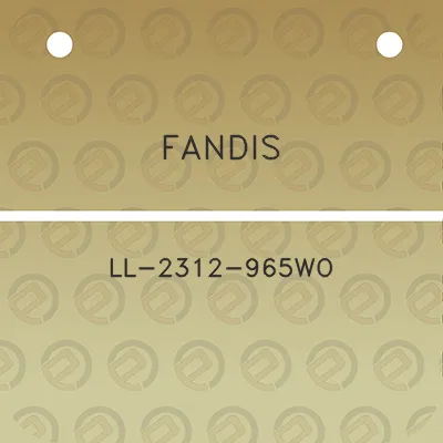 fandis-ll-2312-965wo