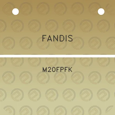 fandis-m20fpfk