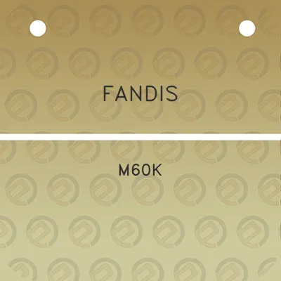 fandis-m60k