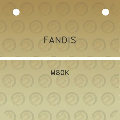 fandis-m80k