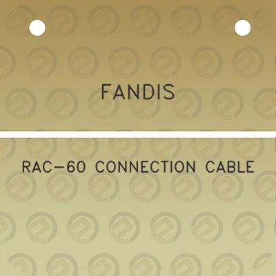 fandis-rac-60-connection-cable