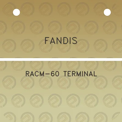 fandis-racm-60-terminal