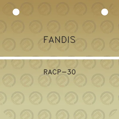 fandis-racp-30