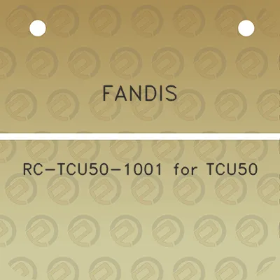 fandis-rc-tcu50-1001-for-tcu50